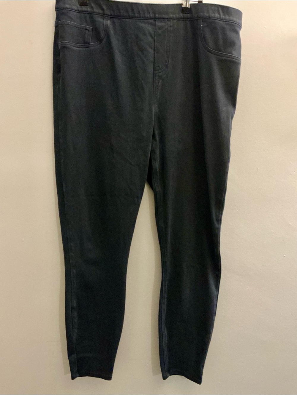 SPANX Black Ponte Pull-On Pants 2X Stretch Shaping